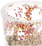 Harry Potter Glitter Tumbler - Solemnly Swear