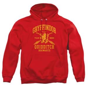Harry Potter Gryffindor Quidditch Hoodie, Red