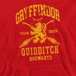 Harry Potter Gryffindor Quidditch Hoodie, Red