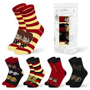 Harry Potter 5 Pack Crew Socks Gift Set