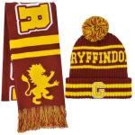 Gryffindor Beanie Hat and Scarf Set