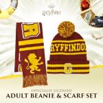 Gryffindor Beanie Hat and Scarf Set