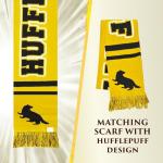 Hufflepuff Knit Beanie Hat and Scarf Set