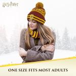 Gryffindor Beanie Hat and Scarf Set
