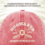 Hogwarts Quidditch World Cup Baseball Cap, Red