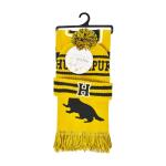 Hufflepuff Knit Beanie Hat and Scarf Set