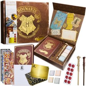 Harry Potter Stationery Set with Wand, Notebook, Stickers