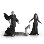 Harry Potter Voldemort, Bellatrix, and Nagini Figurines