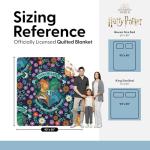 Harry Potter Botanical Crests Quilt Blanket 90x90