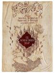 Harry Potter Marauders Map Fleece Throw Blanket