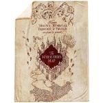 Harry Potter Marauders Map Fleece Throw Blanket