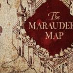 Harry Potter Marauders Map Fleece Throw Blanket