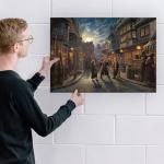 Harry Potter Diagon Alley Art by Thomas Kinkade