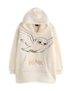 Harry Potter Kids Wearable Hoodie Blanket with Hedwig