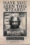 Harry Potter Sirius Black Wanted Poster 22"x34