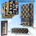 Harry Potter Stationery Set with Wand Pens and Notebook