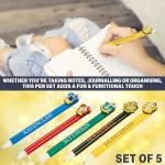 Harry Potter 5pcs Erasable Gel Ink Pens Set