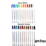 Harry Potter Glitter Gel Pens Set - 24 Pack