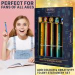 Harry Potter 5pcs Erasable Gel Ink Pens Set
