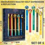 Harry Potter 5pcs Erasable Gel Ink Pens Set