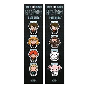 Harry Potter Hogwarts Magnetic Page Clips Set