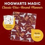 Gryffindor Harry Potter 12-Month Planner 2026