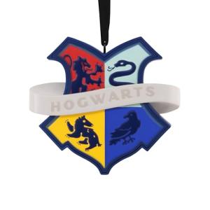 Harry Potter Hogwarts Crest Christmas Ornament