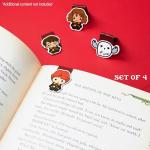 Harry Potter Magnetic Bookmarks - 4 Pack