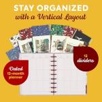 Gryffindor Harry Potter 12-Month Planner 2026