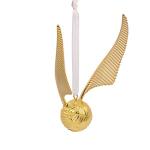 Harry Potter Golden Snitch Metal Christmas Ornament