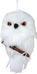 Hanging Owl Ornament with Branch - Harry Potter