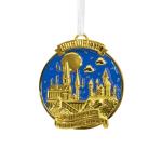 Harry Potter Hogwarts Metal Christmas Ornament