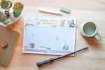 Official Harry Potter A4 Desk Pad Calendar