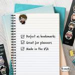 Harry Potter Hogwarts Magnetic Page Clips Set