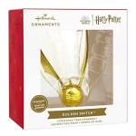 Harry Potter Golden Snitch Metal Christmas Ornament