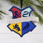 Harry Potter Hogwarts Crest Christmas Ornament