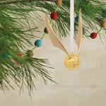 Harry Potter Golden Snitch Metal Christmas Ornament