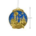 Harry Potter Hogwarts Metal Christmas Ornament