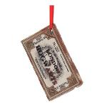 Harry Potter Hogwarts Express Ticket Hanging Ornament