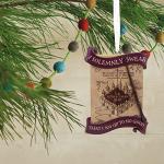 Harry Potter Marauder's Map Holiday Ornament