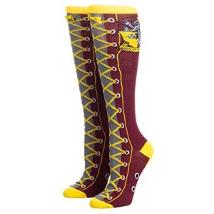 Gryffindor Faux Lace Knee High Socks