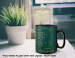 Slytherin Sorting Hat Heat Sensitive Mug 16oz