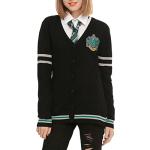 Slytherin Crest Open Front Cardigan for Girls