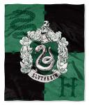 Slytherin House Crest Silk Touch Throw Blanket