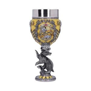 Hufflepuff Hogwarts Collectible Goblet - Yellow Silver