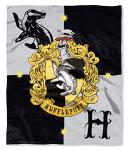 Hufflepuff House Crests Silk Touch Throw Blanket