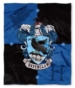 Ravenclaw House Crest Silk Touch Throw Blanket