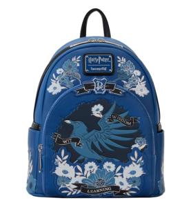 Ravenclaw Floral Tattoo Mini Backpack by Loungefly