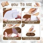 Harry Potter Birthday Party Honeycomb Decorations Set