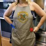 Harry Potter Illustrated Hogwarts Crest Apron